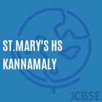 St.Mary'S Hs Kannamaly Secondary School Logo