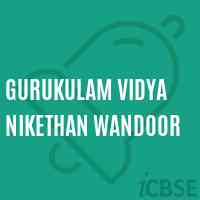 Gurukulam Vidya Nikethan Wandoor Secondary School Logo