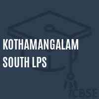 Kothamangalam South Lps Primary School Logo