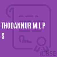 Thodannur M L P S Primary School Logo