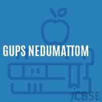 Gups Nedumattom Middle School Logo