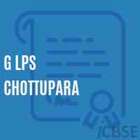 G Lps Chottupara Primary School Logo