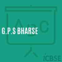G.P.S Bharse Primary School Logo