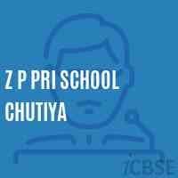 Z P Pri School Chutiya Logo