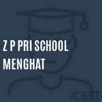 Z P Pri School Menghat Logo