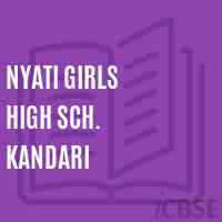 Nyati Girls High Sch. Kandari Secondary School Logo