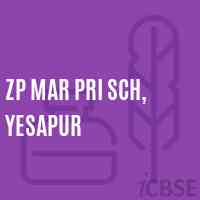 Zp Mar Pri Sch, Yesapur Primary School Logo