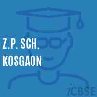 Z.P. Sch. Kosgaon Primary School Logo