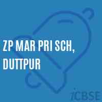 Zp Mar Pri Sch, Duttpur Primary School Logo