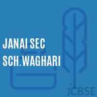 Janai Sec Sch.Waghari Secondary School Logo