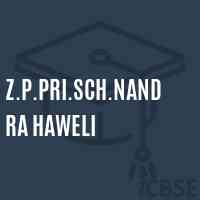 Z.P.Pri.Sch.Nandra Haweli Primary School Logo