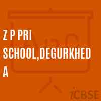 Z P Pri School,Degurkheda Logo