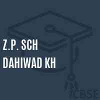 Z.P. Sch Dahiwad Kh Primary School Logo