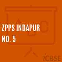 Zpps Indapur No. 5 Primary School Logo