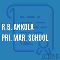 R.B. Ankola Pri. Mar. School Logo