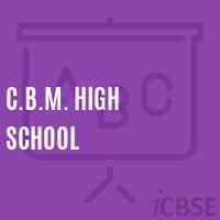 C.B.M. High School Logo