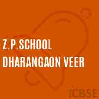 Z.P.School Dharangaon Veer Logo