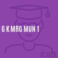 G K Mrg Mun 1 Middle School Logo