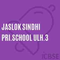 Jaslok Sindhi Pri.School Ulh.3 Logo