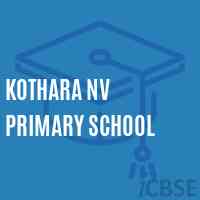 Kothara Nv Primary School Logo