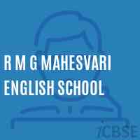 R M G Mahesvari English School Logo