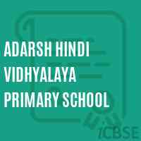 Adarsh Hindi Vidhyalaya Primary School Logo