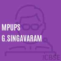 Mpups G.Singavaram Middle School Logo