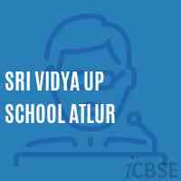 Sri Vidya Up School Atlur Logo