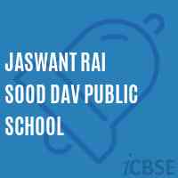 Jaswant Rai Sood Dav Public School Logo