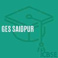 Ges Saidpur Primary School Logo