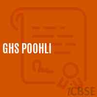 Ghs Poohli Secondary School Logo