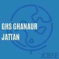 Ghs Ghanaur Jattan Secondary School Logo
