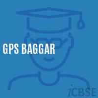 Gps Baggar Primary School Logo