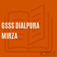 Gsss Dialpura Mirza High School Logo