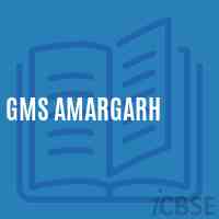 Gms Amargarh Middle School Logo