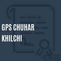 Gps Chuhar Khilchi Primary School Logo
