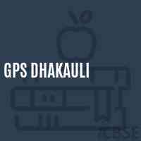 Gps Dhakauli Primary School Logo