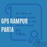 Gps Rampur Parta Primary School Logo