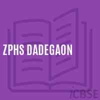 Zphs Dadegaon Secondary School Logo
