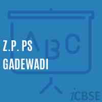 Z.P. Ps Gadewadi Primary School Logo