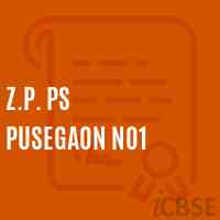 Z.P. Ps Pusegaon No1 Primary School Logo