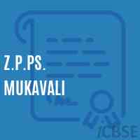 Z.P.Ps. Mukavali Primary School Logo