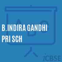 B.Indira Gandhi Pri Sch Primary School Logo