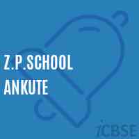 Z.P.School Ankute Logo