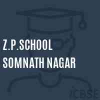 Z.P.School Somnath Nagar Logo