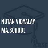 Nutan Vidyalay Ma.School Logo