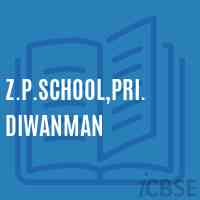 Z.P.School,Pri. Diwanman Logo