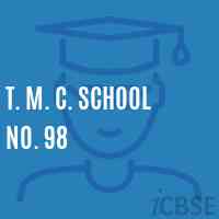 T. M. C. School No. 98 Logo
