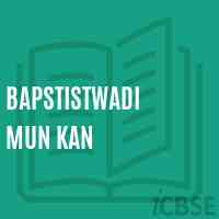 Bapstistwadi Mun Kan Primary School Logo