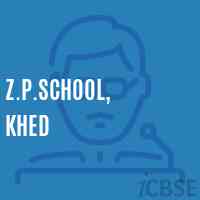 Z.P.School, Khed Logo